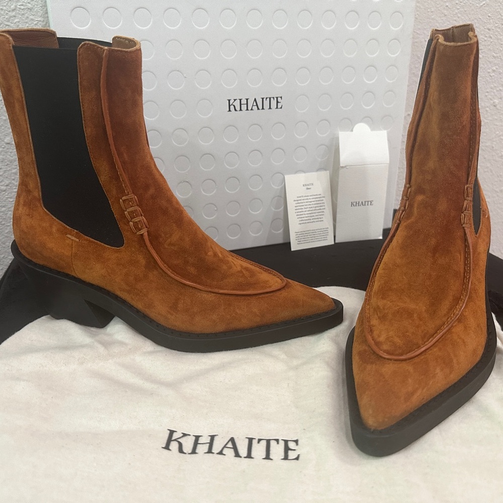 Khaite Charleston Boots
